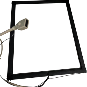 Single Touch SAW 18.5" Wide + Interface Elo (USB/Serial) + Frame de Alumínio