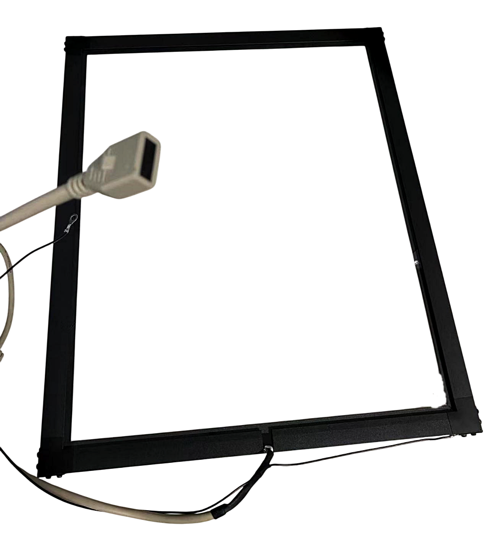 Single Touch SAW 17" Quadrado + Interface Elo (USB/Serial) + Frame de Alumínio