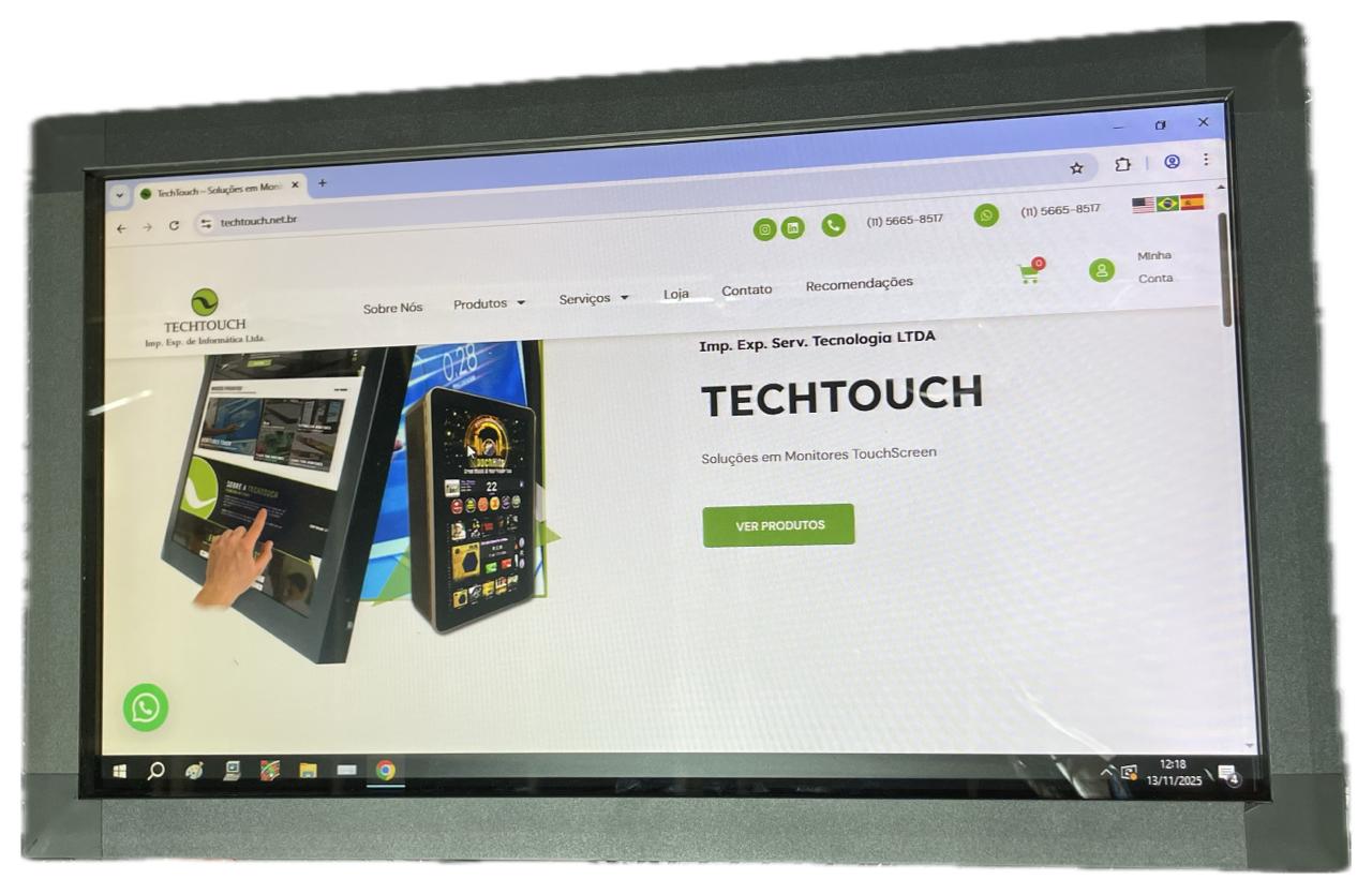 Monitor Single Touch SAW 18.5" Wide - Interface Elo - Dual (USB/Serial) - Imagem 3